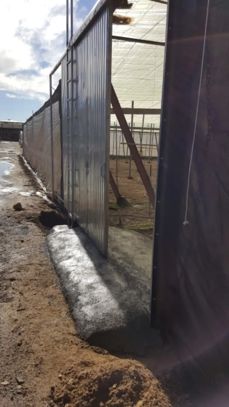 Construcci�n invernadero